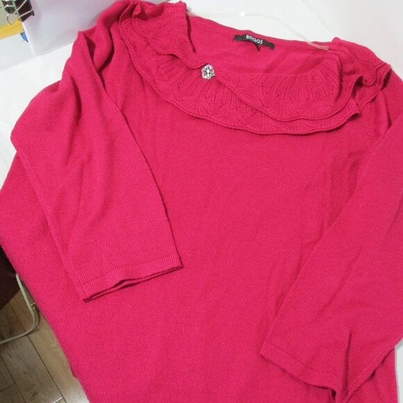 Lot of 3 Assorted Ladies Sweaters Tops Pullovers Bundle Size Large - Picture 9 of 9